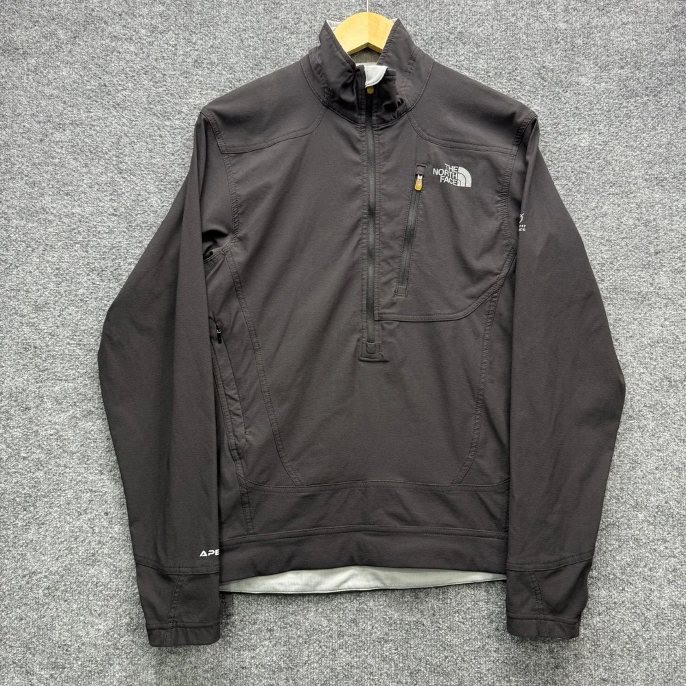 The North Face Flight Series Apex Quarter Zip Mens S Grey Long‎ Sleeve Outdoor